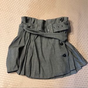 milly of new york black white skirt